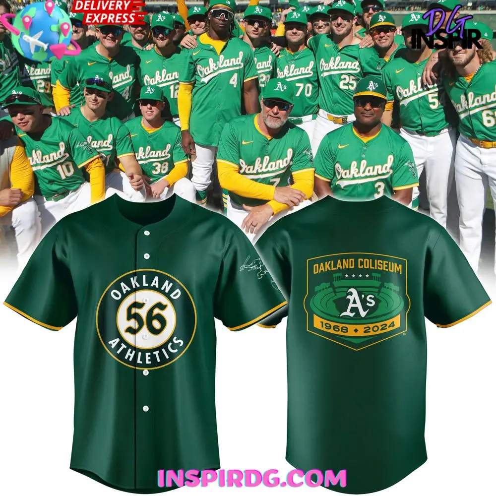 Oakland Athletics 56Th Anniversary Baseball Jersey