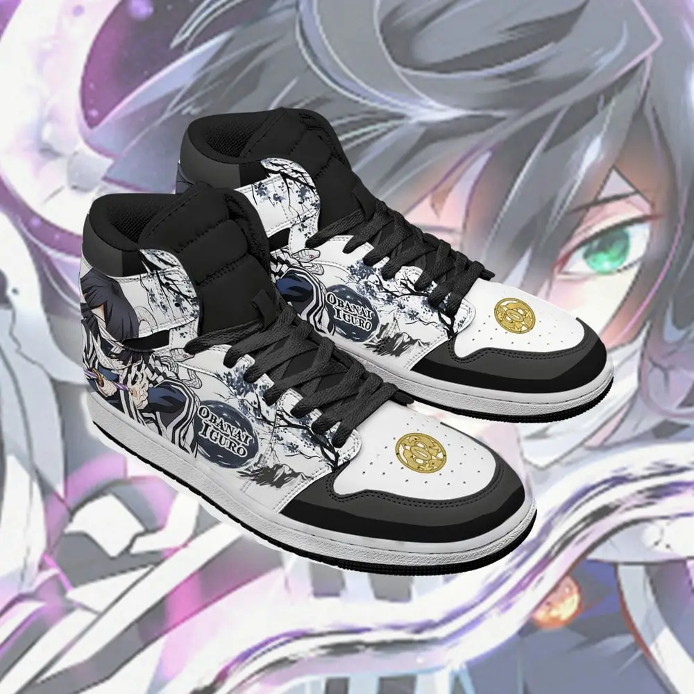 Obanai Iguro Demon Slayer J1 High Top Shoes