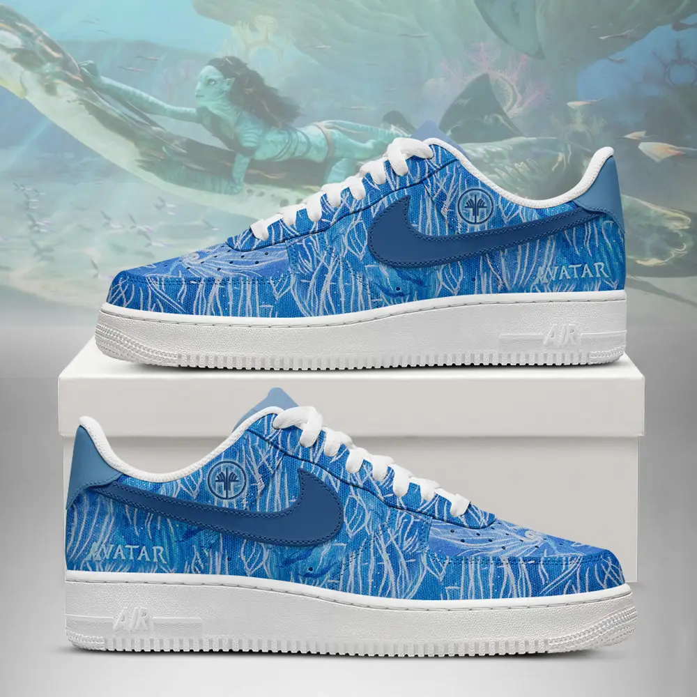 Ocean Omatikaya Clan Avatar Air Force 1 Shoes  