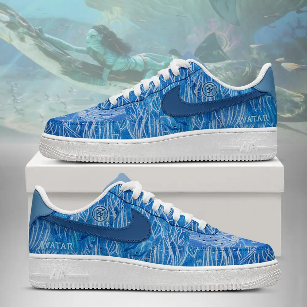 Ocean Tawkami Avatar Air Force 1 Shoes  