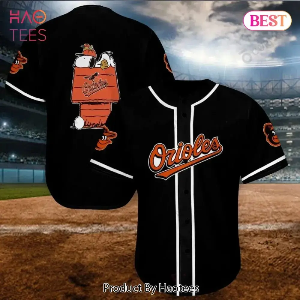 Official Orioles Baseball Jersey - Snoopy Design, Perfect For Fans & Collectors!