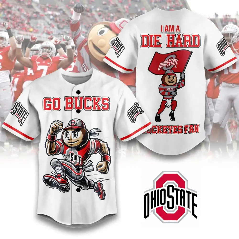 Ohio State Buckeyes Fan Jersey - Go Bucks Game Day Apparel For Die-Hard Fans