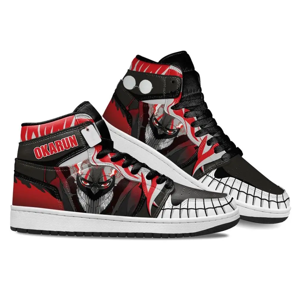 Okarun Dandadan Personalized AJ1 High Top Shoes