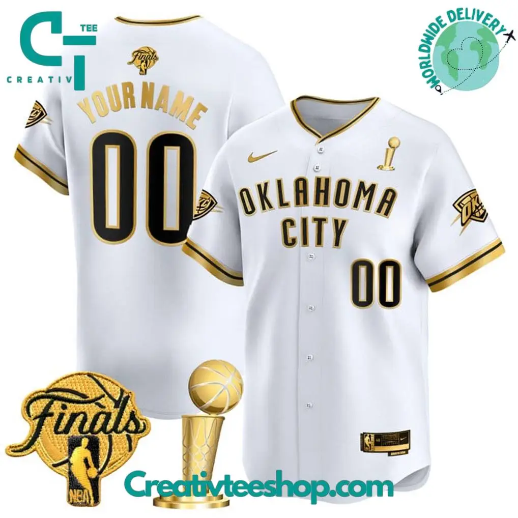 Oklahoma City Thunder 2025 Champions Special Edition Baseball Jersey