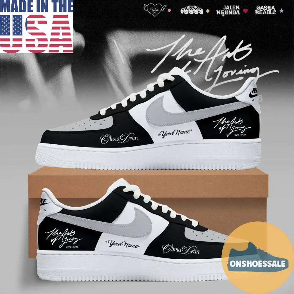 Olivia Dean The Art of Loving Live 2026 Custom Name Air Force 1 Shoes, Gift For Fans - Best Gift Shoes