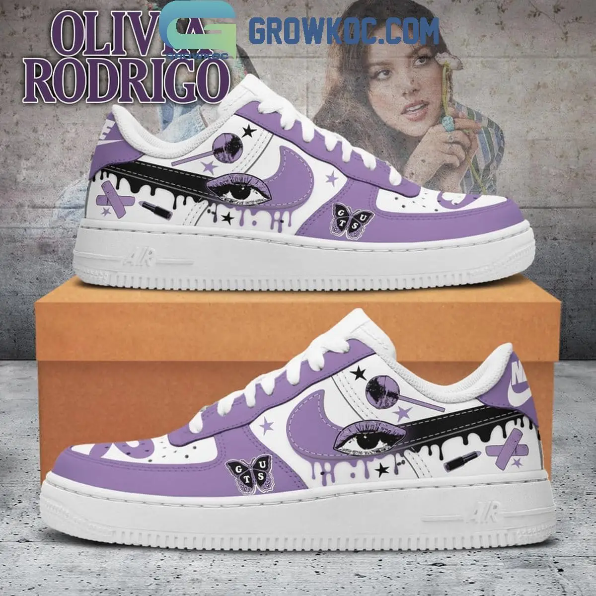 Olivia Rodrigo Guts Sour Album Big Hit Air Force 1 Shoes