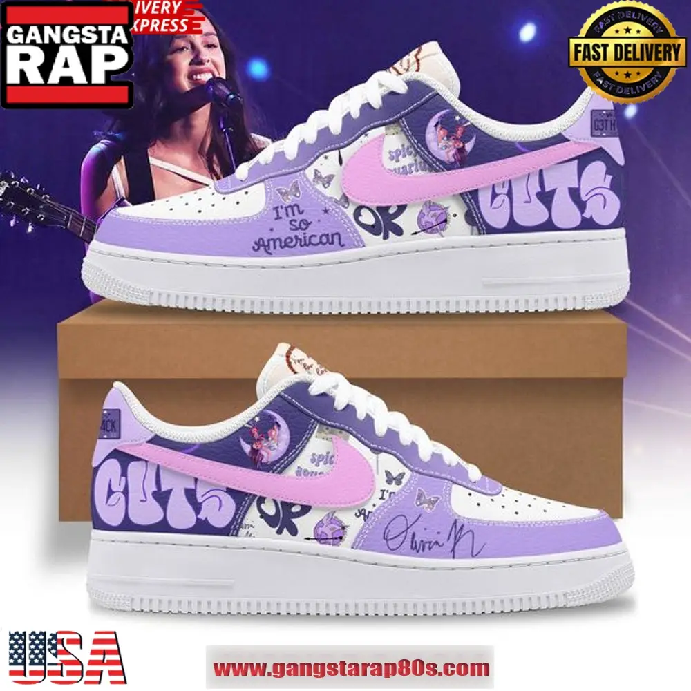 Olivia Rodrigo Limited Edition Air Force 1 Sneaker Sneakers Shoes