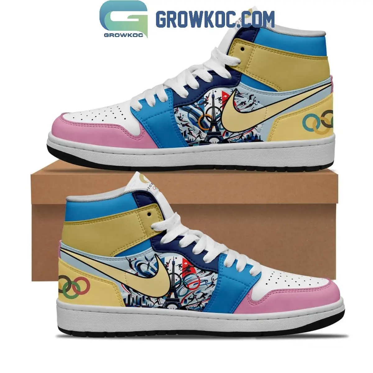 Olympic Paris 2024 Where Dreams Take Flight Air Jordan 1 Shoes
