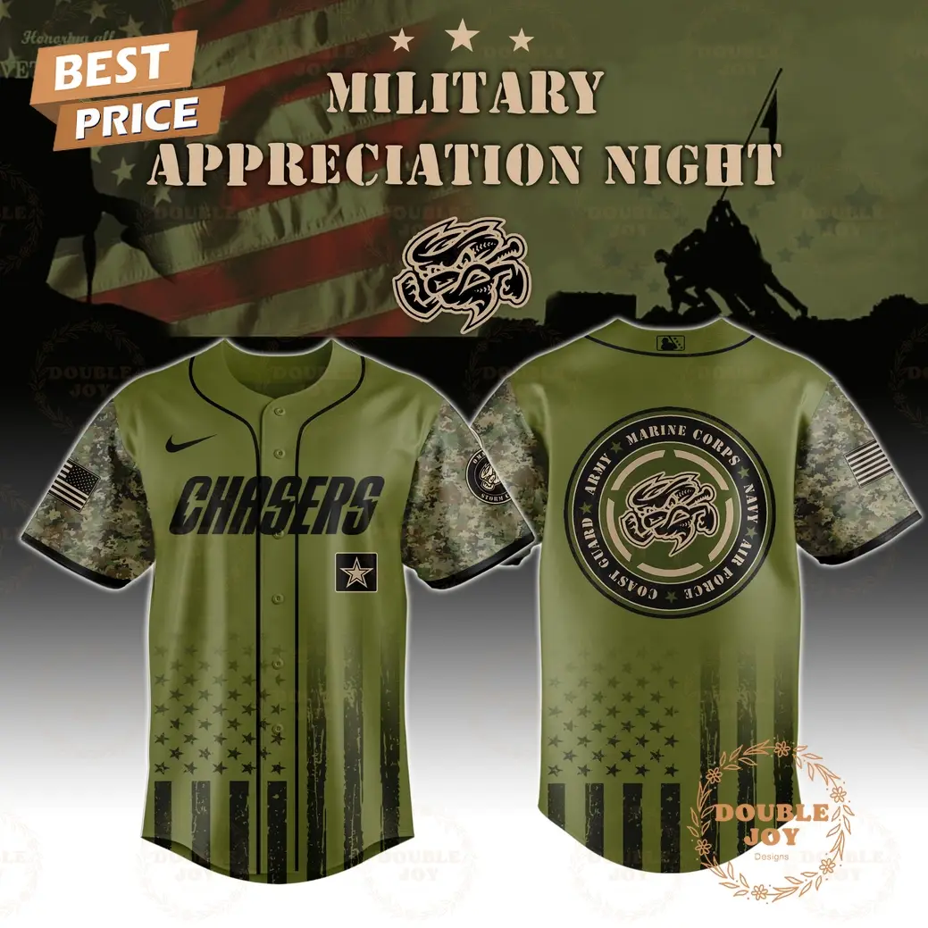 Omaha Storm Chasers Military Appreciation Night 2025 Special Edition Baseball Jersey