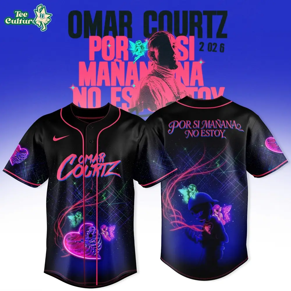 Omar Courtz Por Si Mañana No Estoy Tour 2026 Edition Jersey Omar Courtz Por Si Mañana No Estoy Tour 2026 Edition Jersey - Image 1