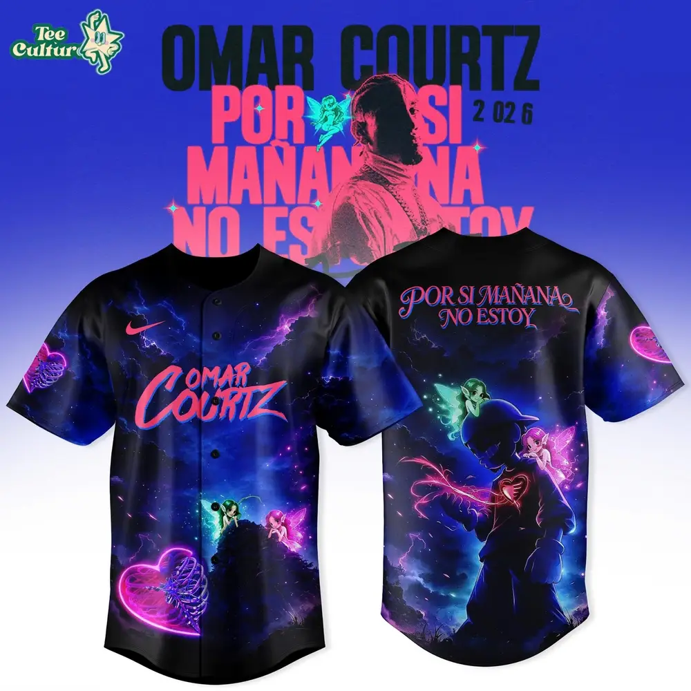 Omar Courtz Por Si Mañana No Estoy Tour 2026 Edition Jersey V2