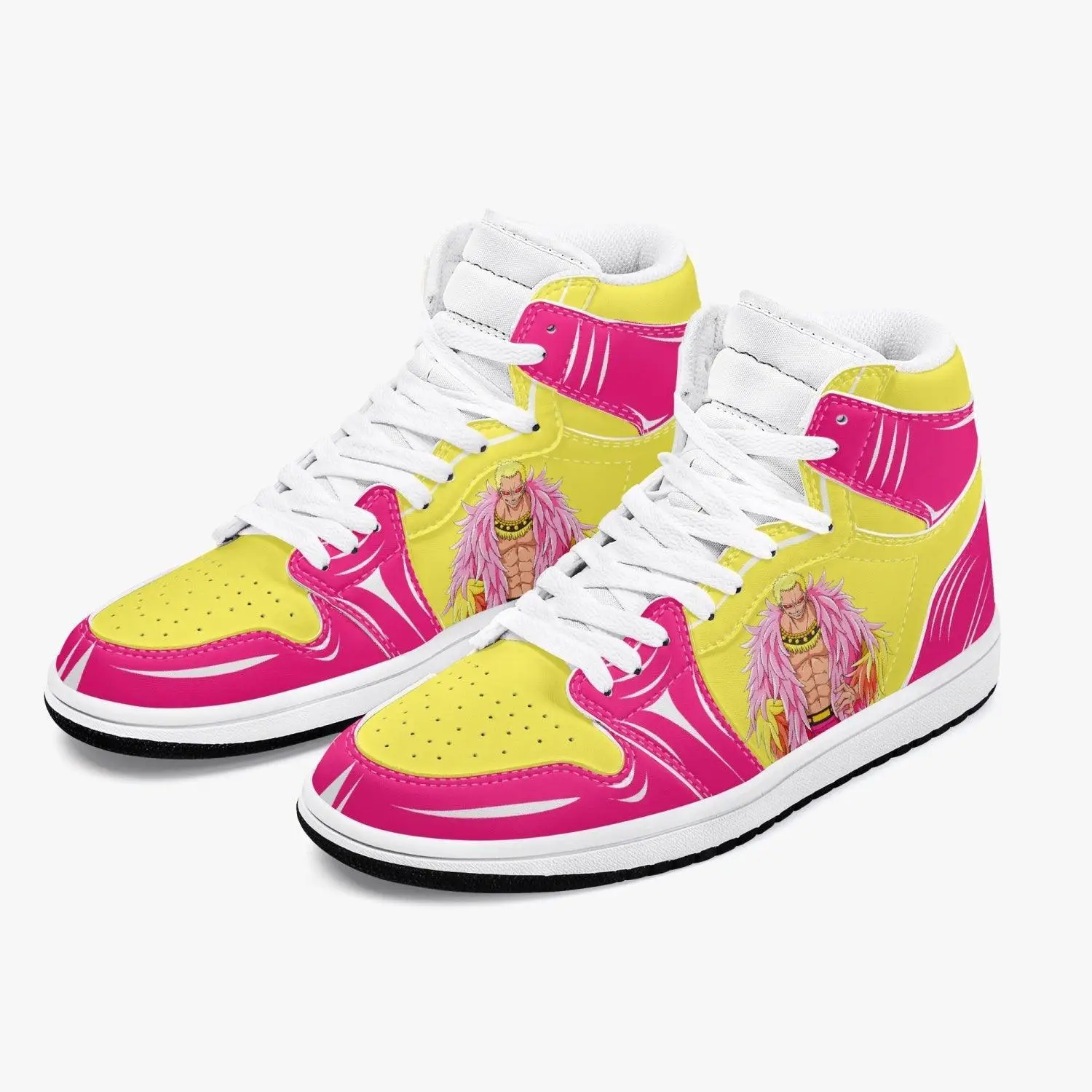 One Piece Donquixote Doflamingo AJ1 High Top Shoes