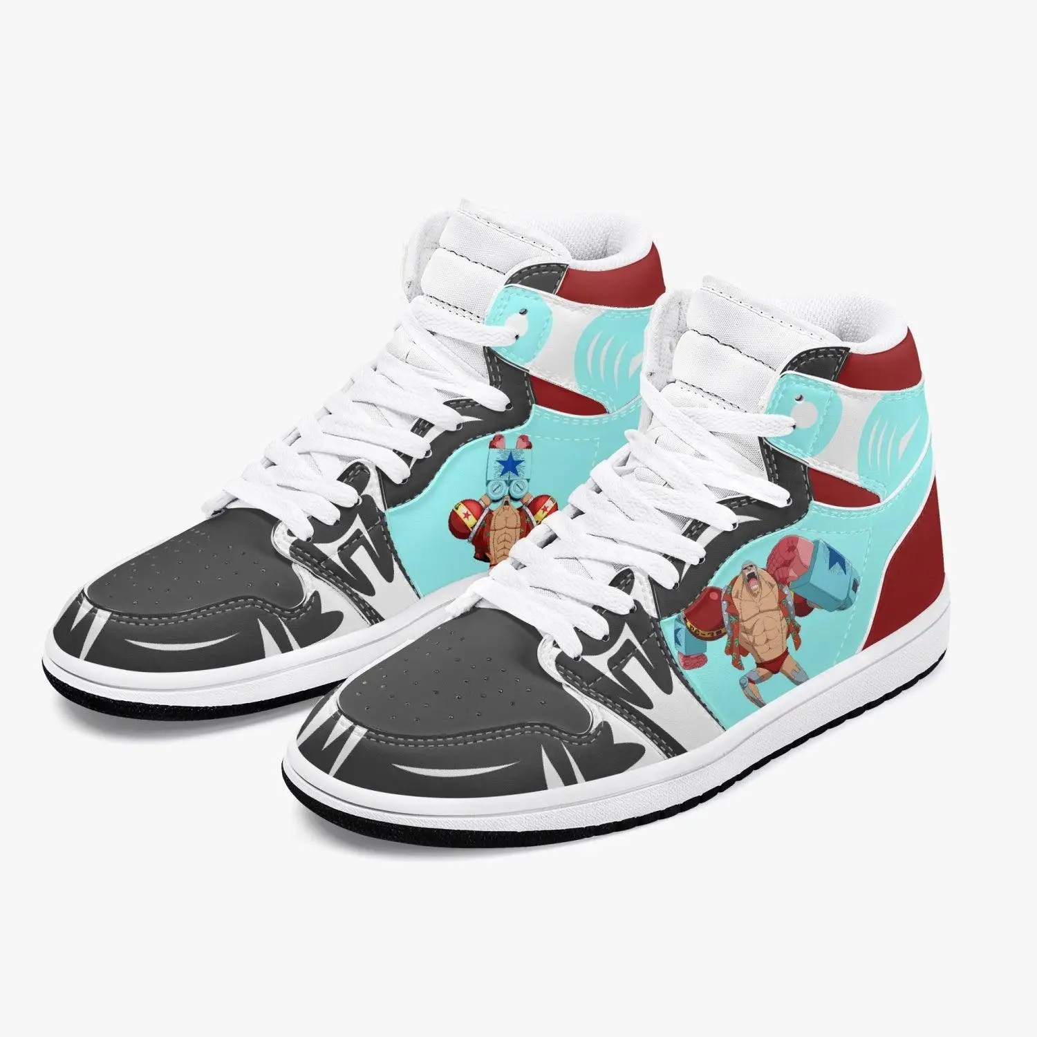 One Piece Franky AJ1 High Top Shoes