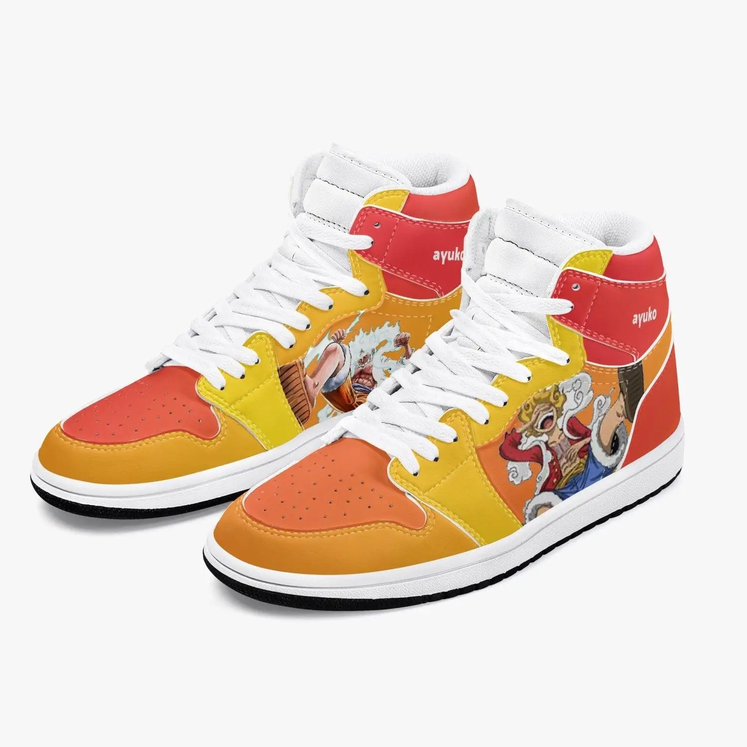 One Piece Luffy Gear 5 AJ1 High Top Shoes
