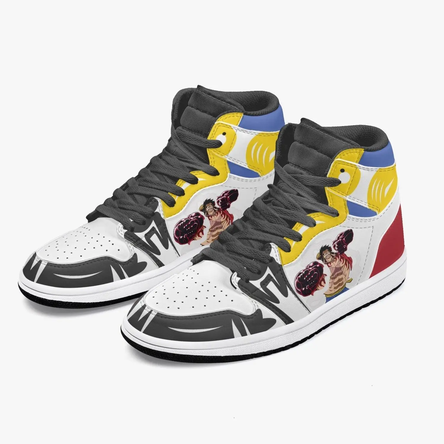 One Piece Luffy Gear 5 AJ1 High Top Shoes V2