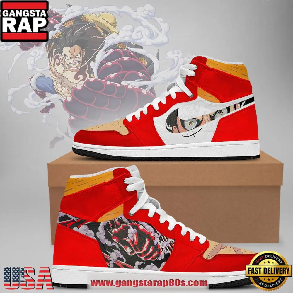 One Piece Luffy Limited Edition Nike Air Jordan 1 Sneakers Shoes