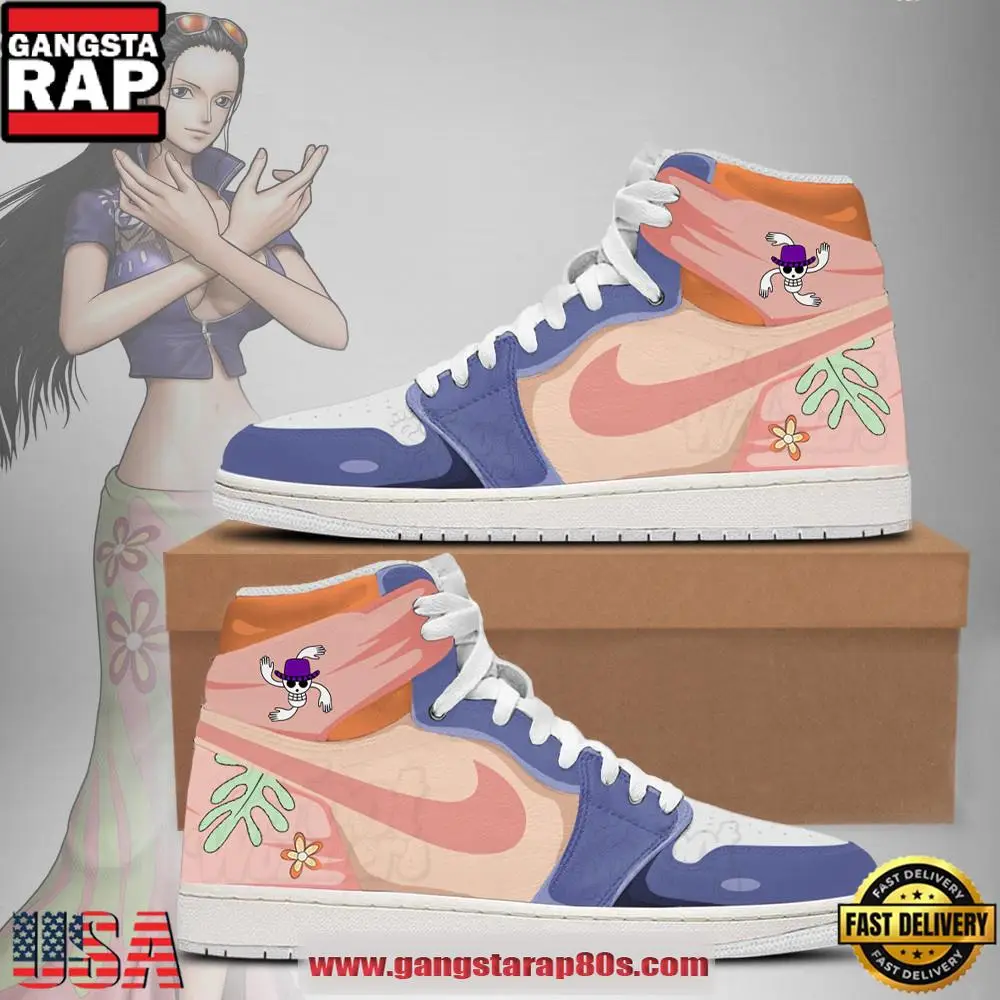 One Piece Robin Limited Edition Nike Air Jordan 1 Sneakers Shoes