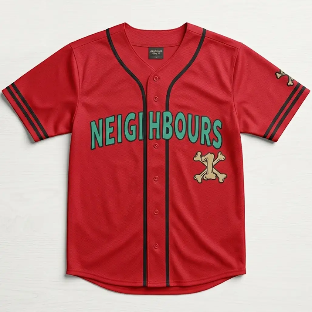One Piece Season 2 Luffy Inaki Godoy Neighbour Baseball Jersey 2026 - Tazila