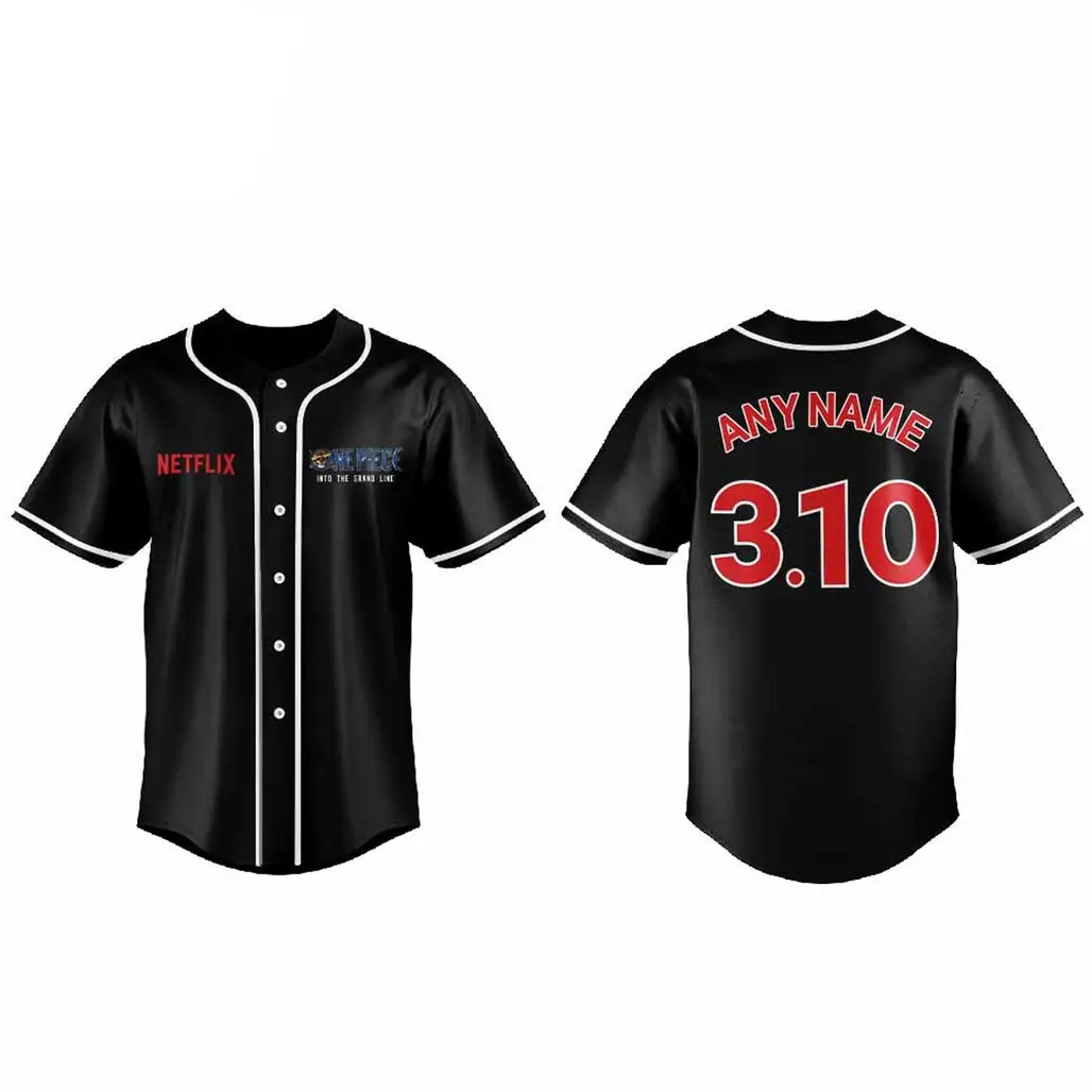 One Piece The Straw Hat Crew Live Action 2026 World Baseball Classic Personalized Baseball Jersey - Tazila
