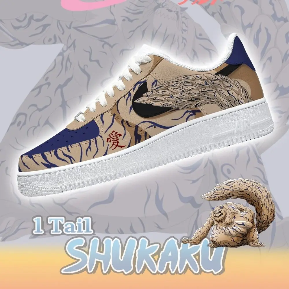 One-Tail Shukaku Naruto AF1 Shoes