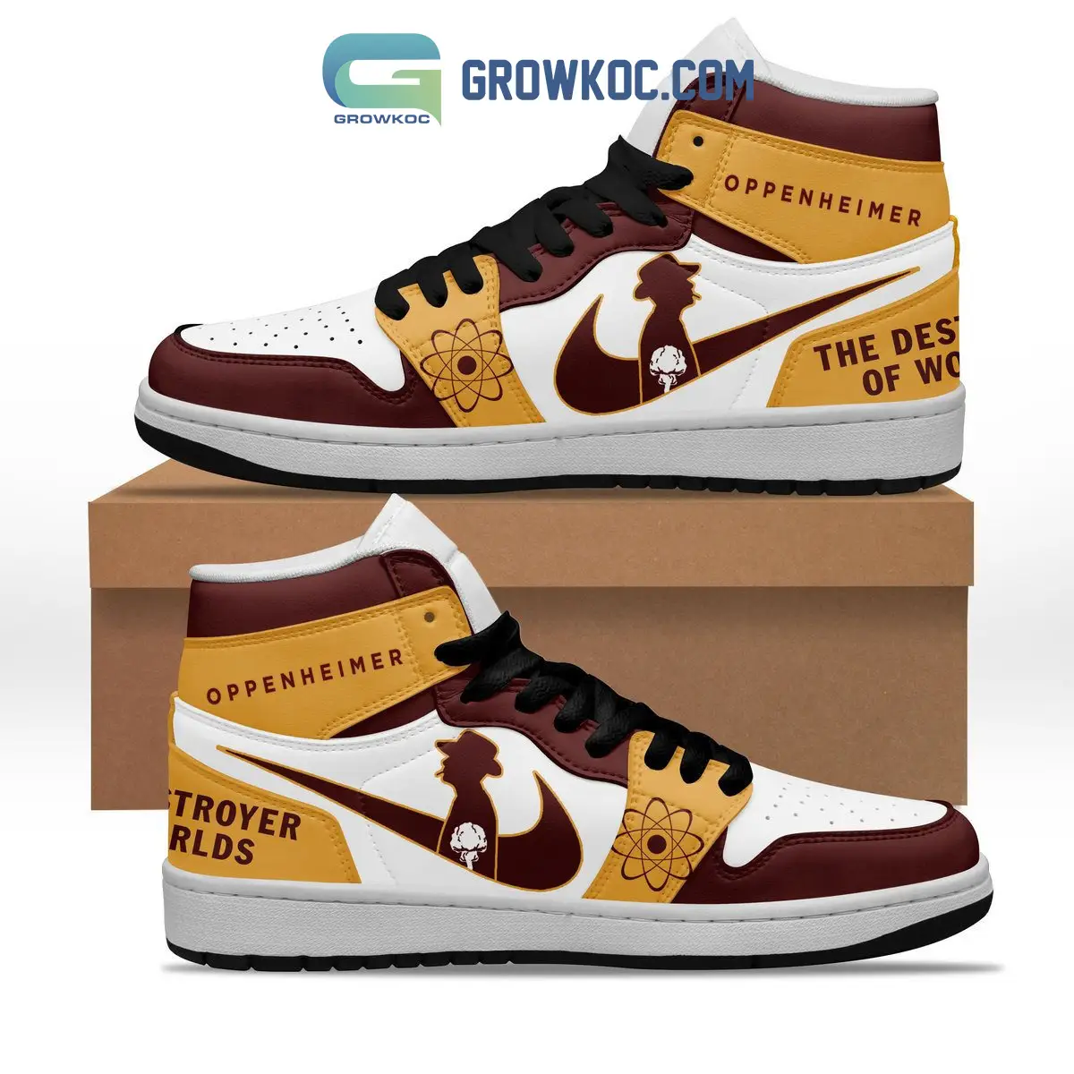 Oppenheimer The  Destroy Of Worlds Air Jordan 1 Shoes