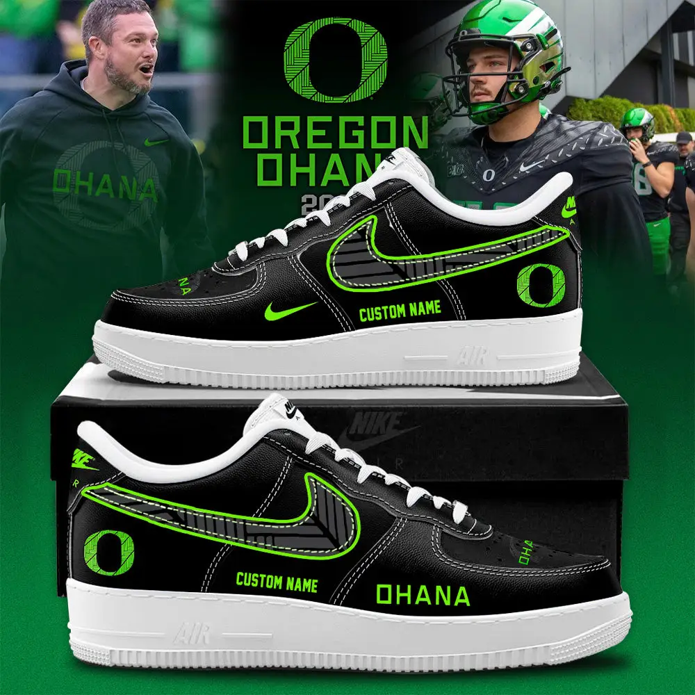 Oregon Ducks Ohana Limited Edition Air Force 1 | IP77