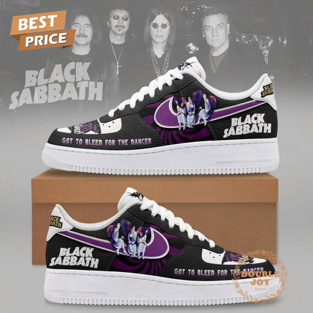 Ozzy Osbourne x Black Sabbath Air Force 1 Sneakers
