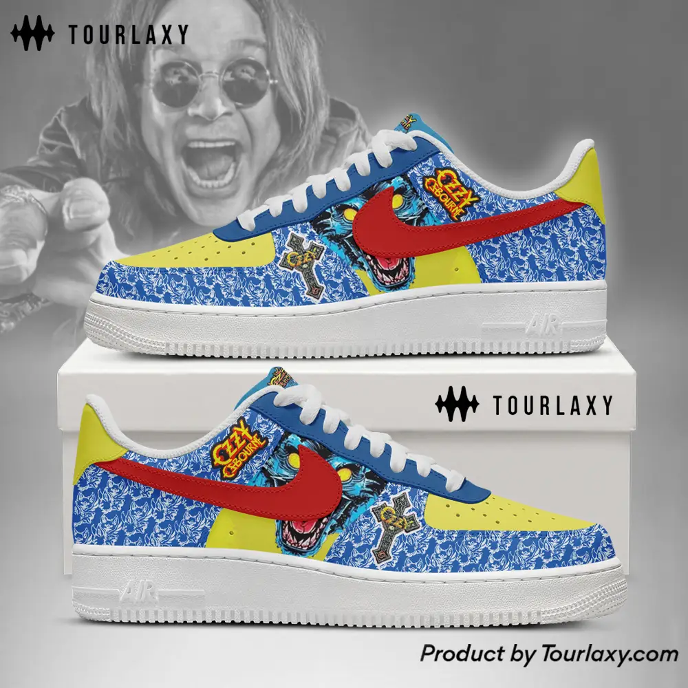 Ozzy Style Ozzy Osbourne Air Force 1 Shoes 