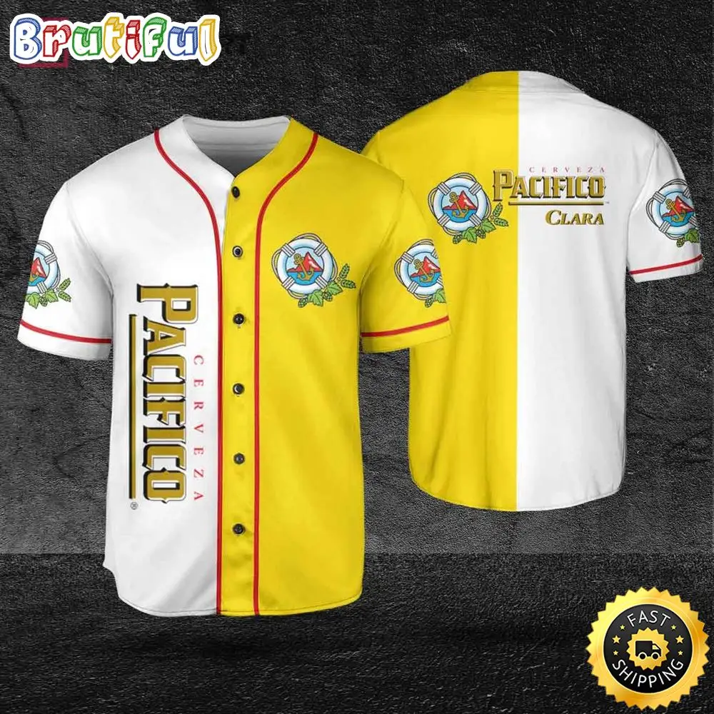 Pacifico Cerveza Beer Lover Baseball Jersey