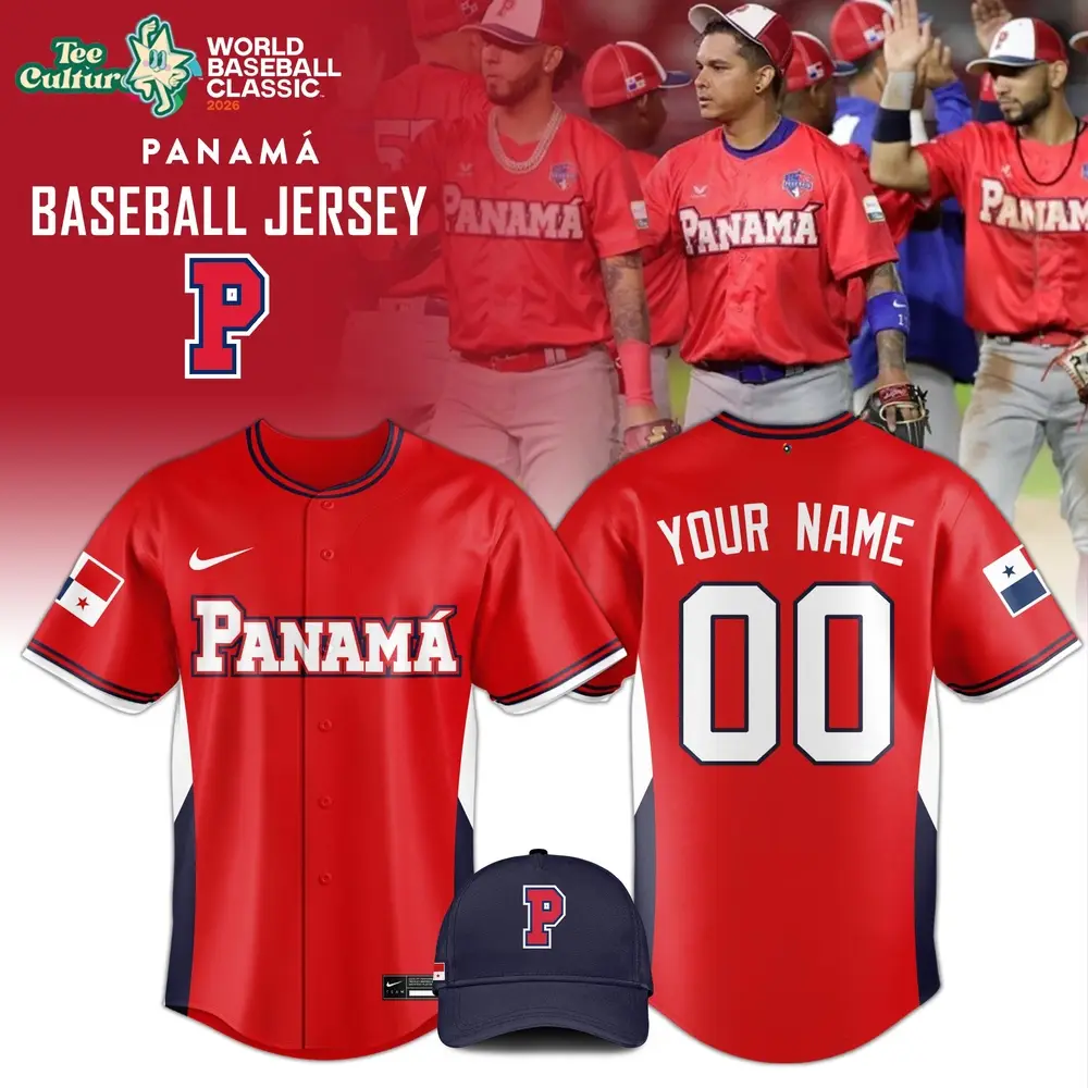 Panama Baseball 2026 World Baseball Classic Jersey Limited Edition Red