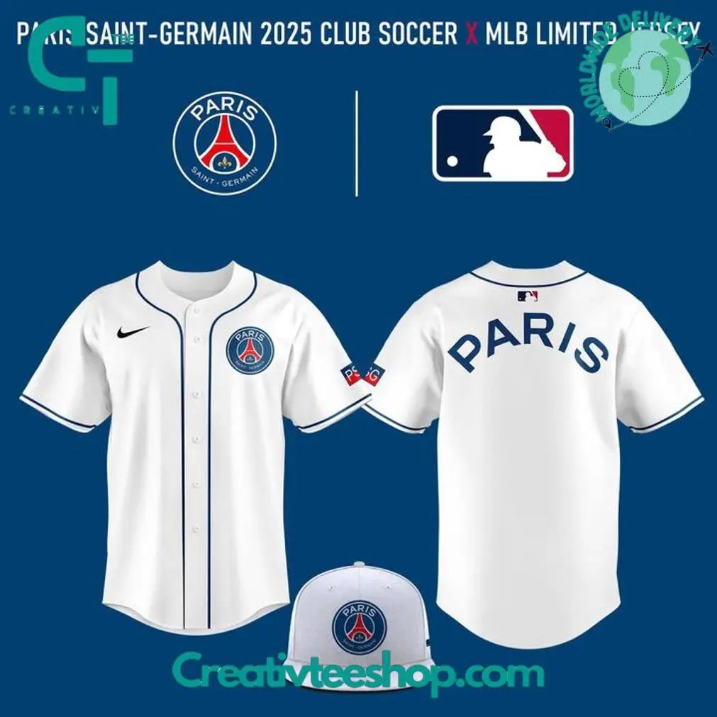 Paris Saint-Germain X Club World Cup Limited Edition Baseball Jersey