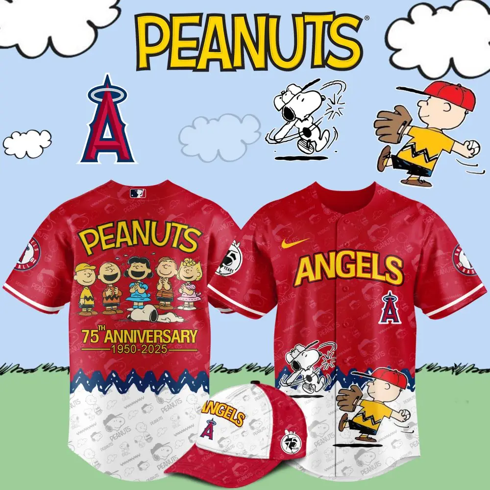 Peanuts 75Th Anniversary Angels Jersey – Celebrate In Style!