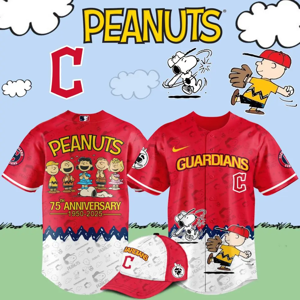Peanuts 75Th Anniversary Guardians Jersey - Limited Edition Collectible Peanuts 75Th Anniversary Guardians Jersey - Limited Edition Collectible - Image 1