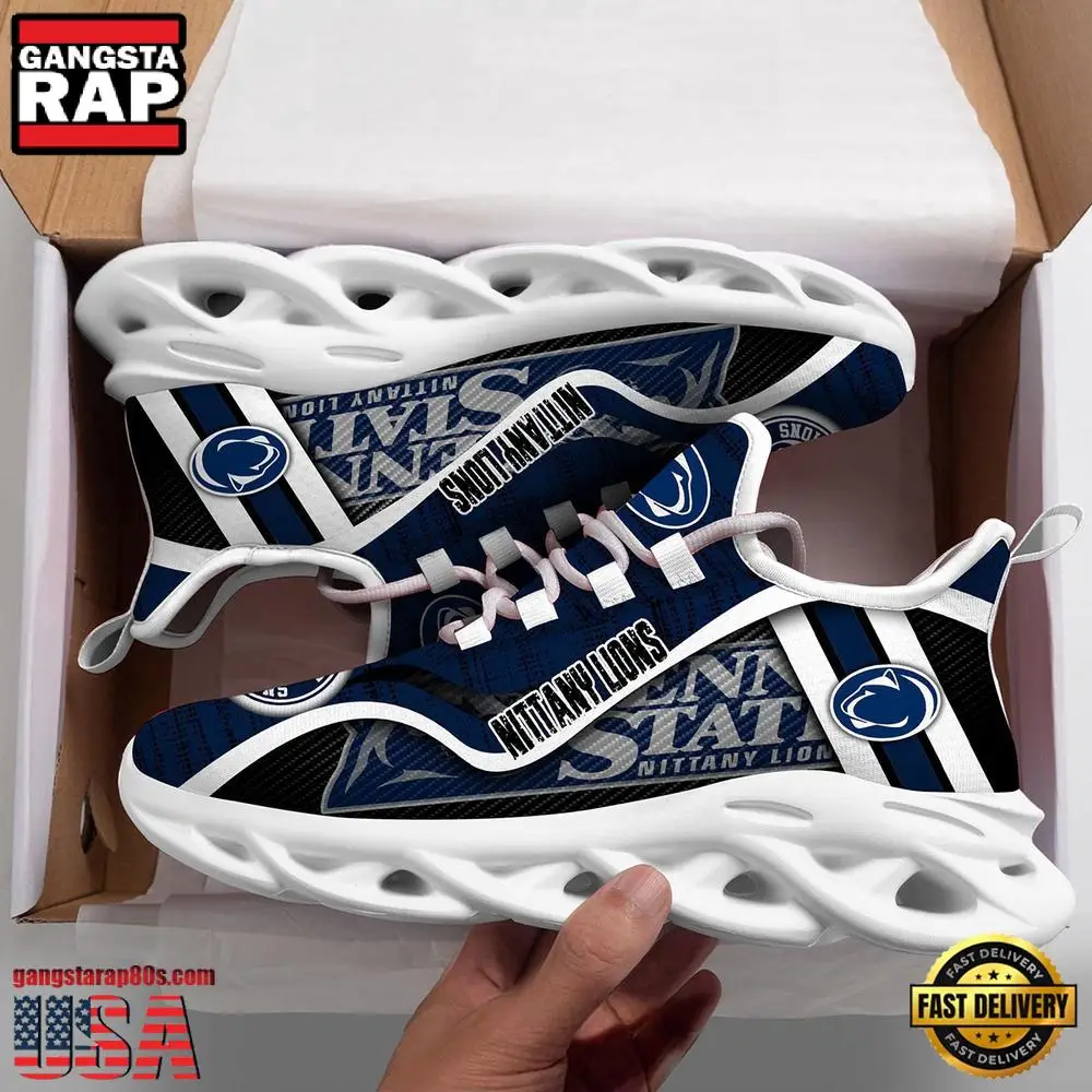 Penn State Nittany Lions NCAA Clunky New Design Max Soul Shoes, Running Sneakers