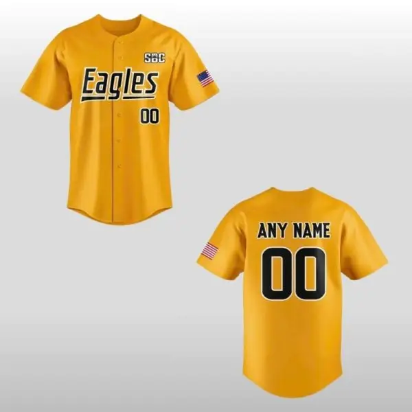 Personalized 2026 Southern Miss Golden Eagles The Round Rock Classic Baseball Jersey