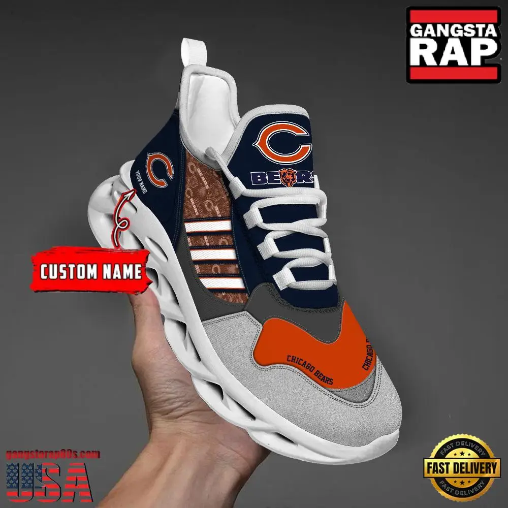 Personalized NFL Chicago Bears Clunky Sport Max Soul Shoes Personalized NFL Chicago Bears Clunky Sport Max Soul Shoes - Image 1