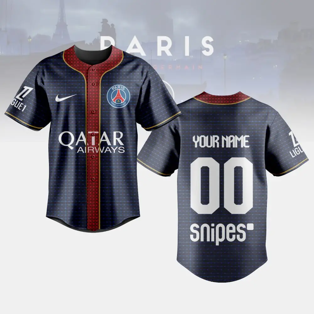 Personalized Psg 2023 Jersey - Custom Name & Number - Premium Quality Soccer Shirt