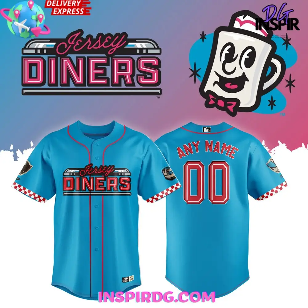 Personalized Somerset Patriots Jersey Diners Baseball Jersey