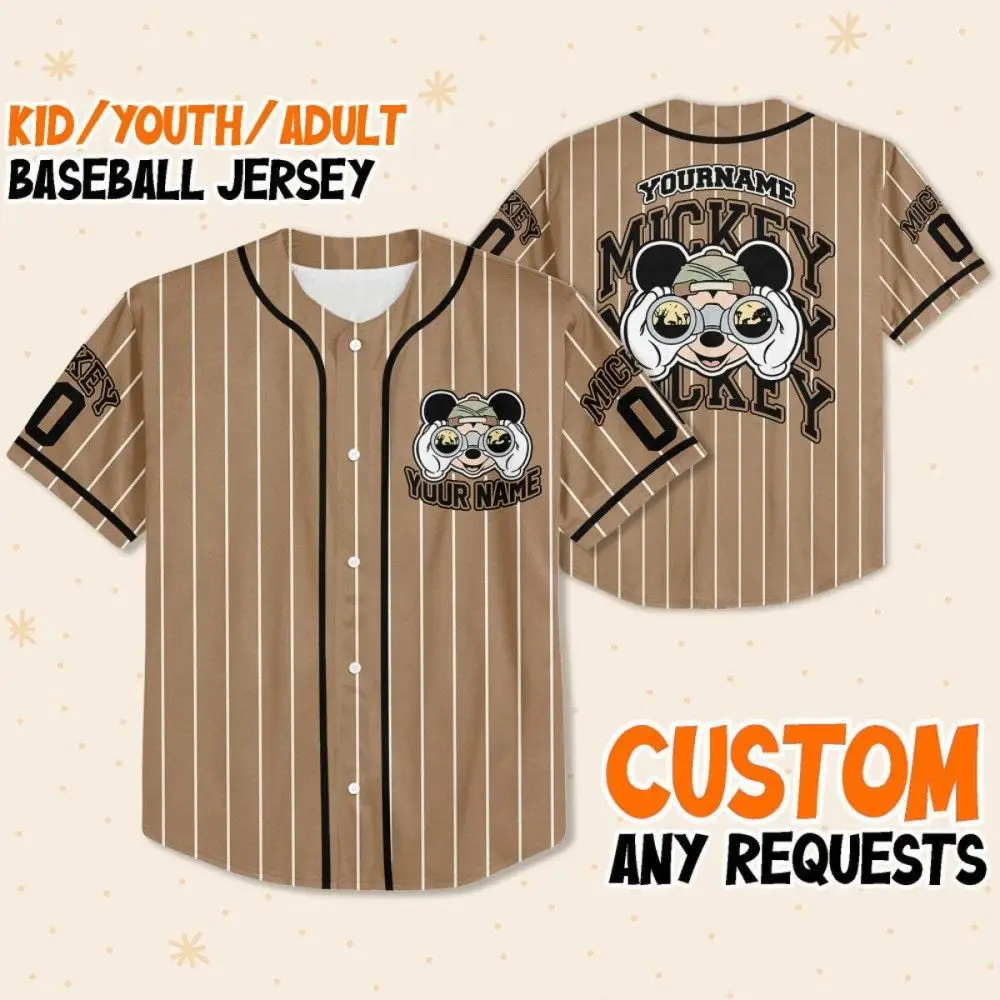 Personalized Youth/Adult Baseball Jersey - Custom Name & Design - Perfect Gift!