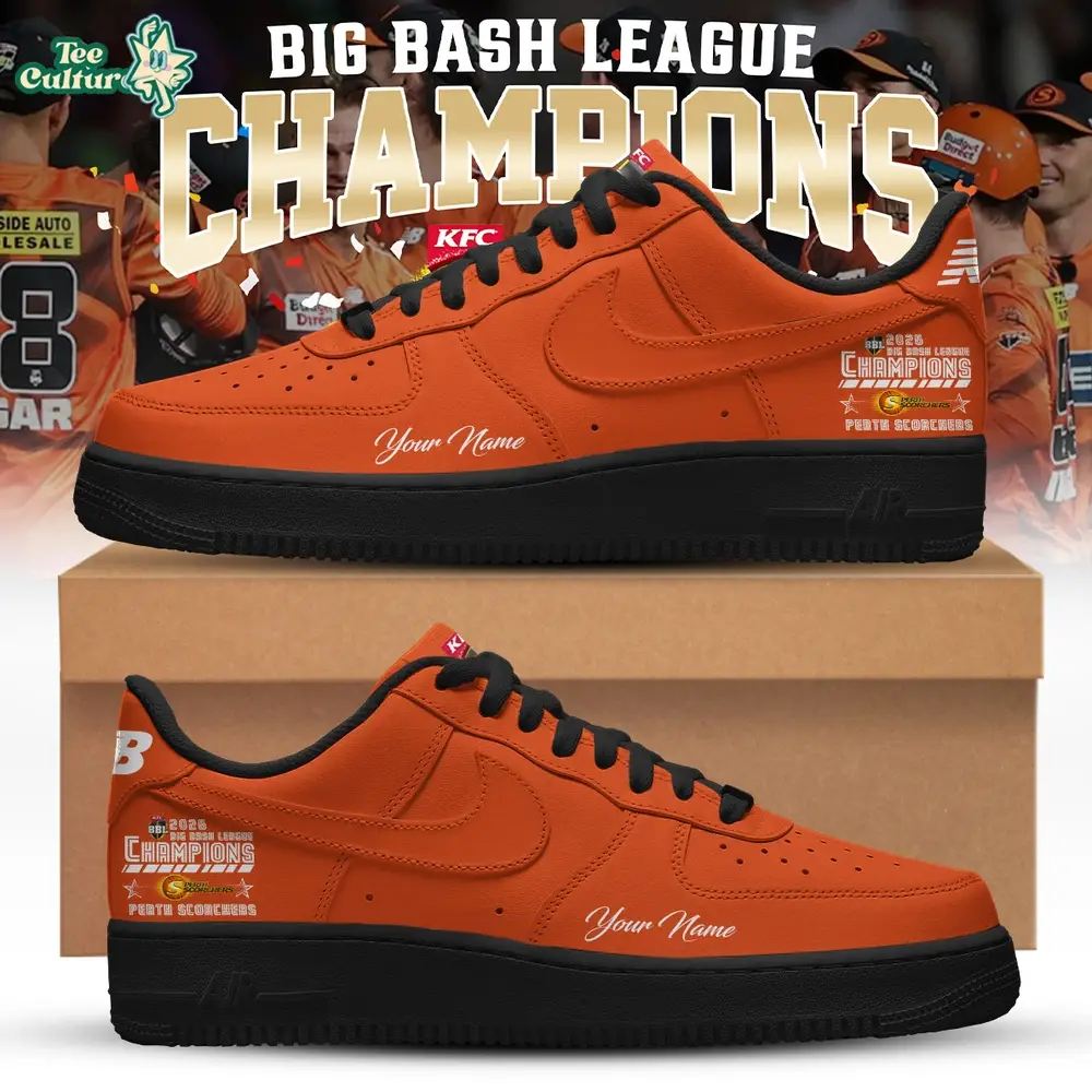 Perth Scorchers Special BBL Champions 2026 Limited Edition Shoes