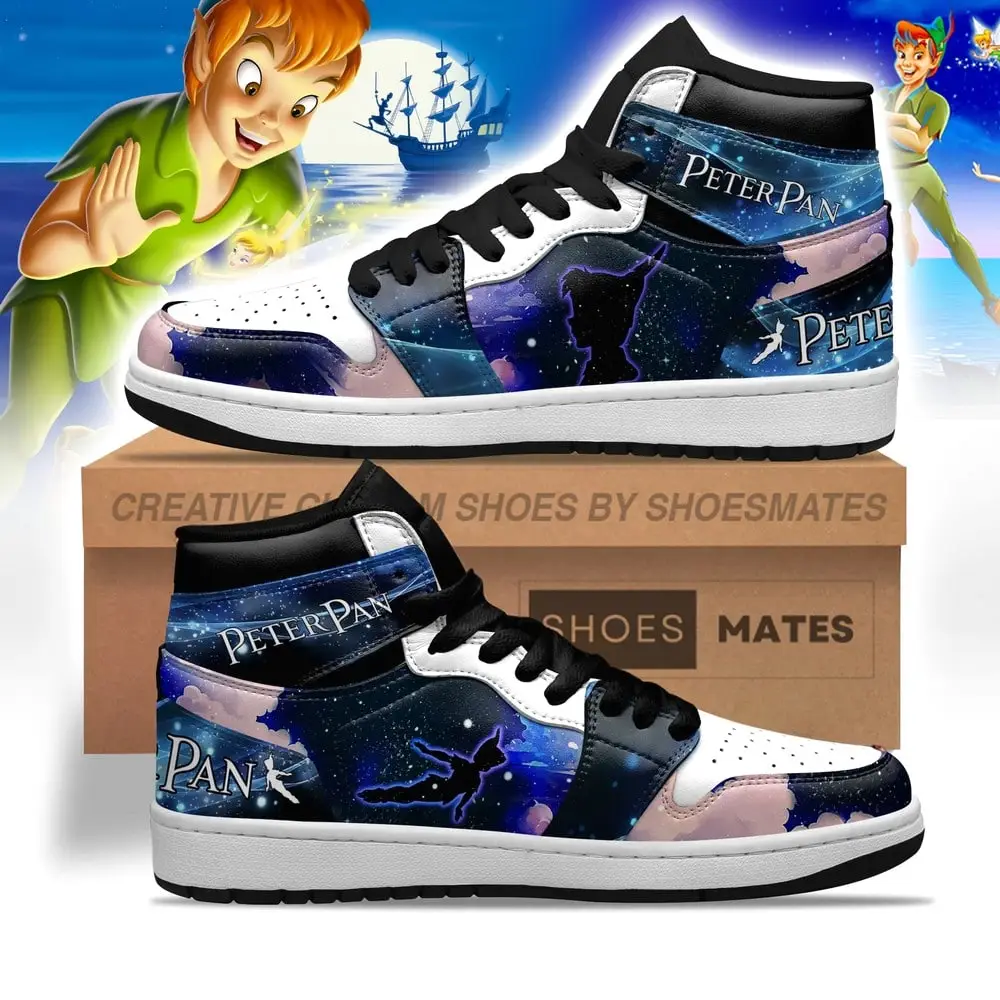 Peter Pan AJ1 High Top Shoes Peter Pan AJ1 High Top Shoes - Image 1