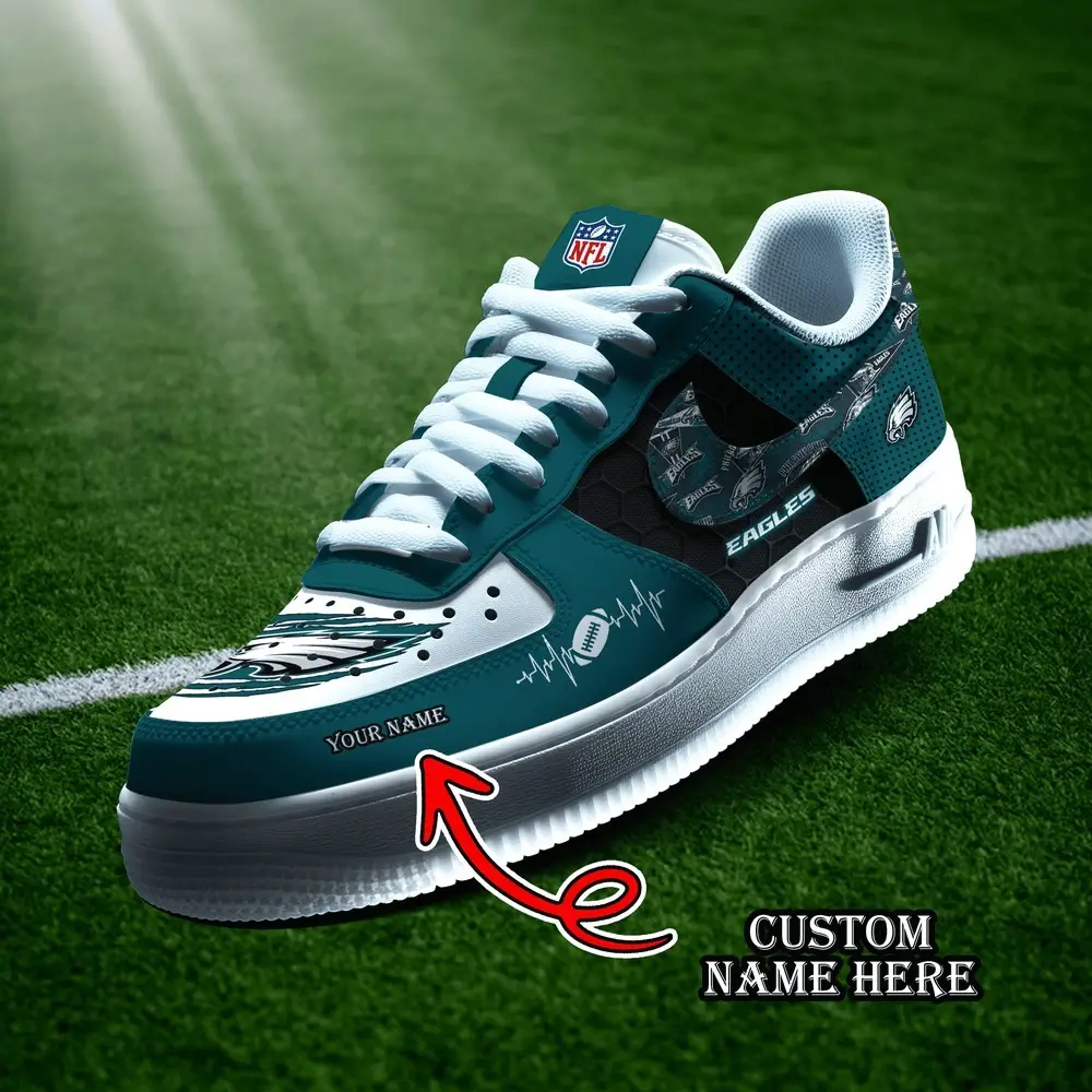Philadelphia Eagles Personalized Version 11 AF1 Shoes