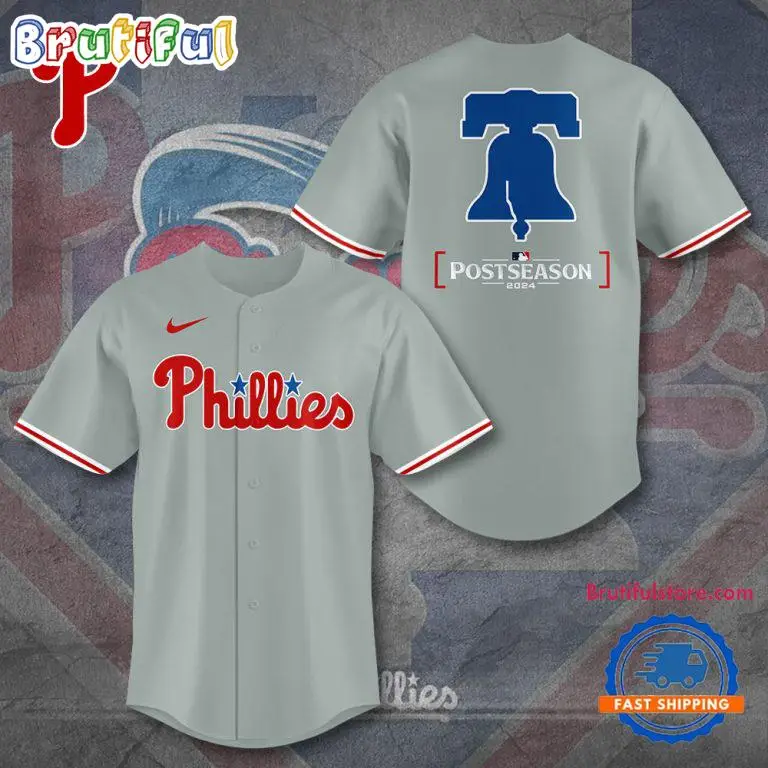 Philadelphia Phillies 2024 Postseason Baseball Jersey