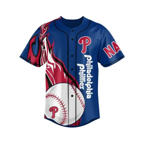 Philadelphia Phillies Fan Jersey – Bold Design, Perfect For Game Day Enthusiasts Philadelphia Phillies Fan Jersey – Bold Design, Perfect For Game Day Enthusiasts - Image 1