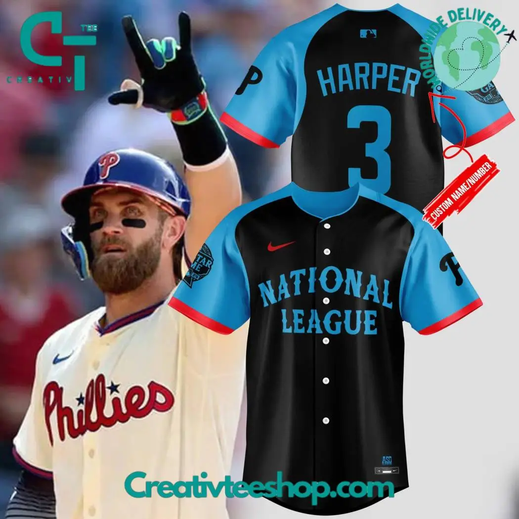 Philadelphia Phillies New 2024 All-Star Game Baseball Jersey