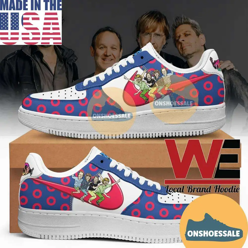 Phish Band Nike Air Force Shoes - Best Gift Shoes