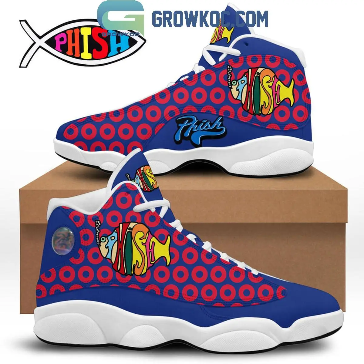 Phish Down With Disease Fan Air Jordan 13 Shoes