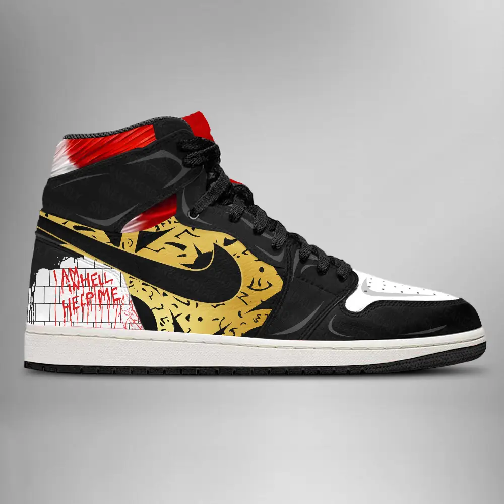 Pinhead Halloween J1 High Top Shoes