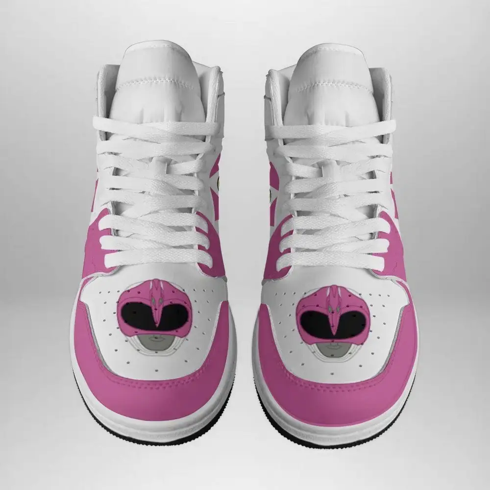 Pink Ranger Mighty Morphin V2 Power Rangers AJ1 Shoes