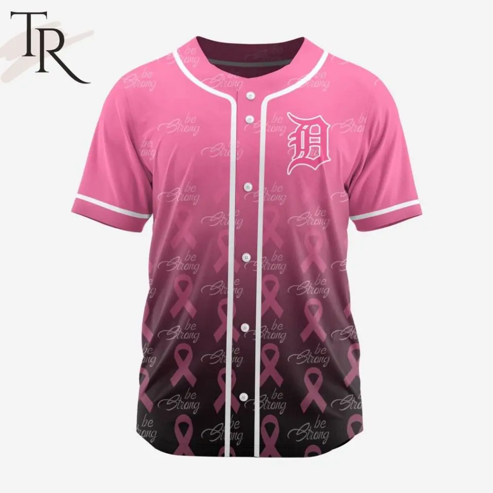 Pink Ribbon Breast Cancer Awareness Jersey - Support & Style For A Cause